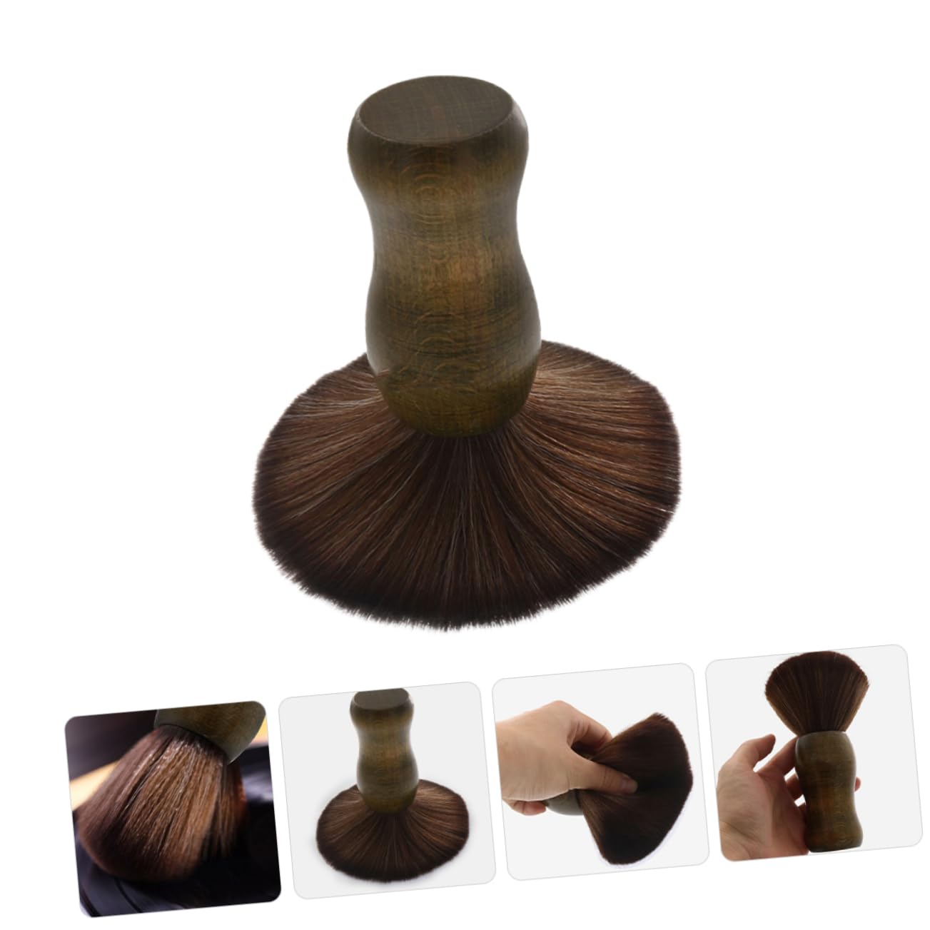 jojofuny Spazzola la Pulizia dei Dischi in Vinile, Setole Morbide, Manico in Legno, Antistatica, 2 Pezzi per Cura e Manutenzione del Giradischi | Set per Polvere e Manutenzione, Adatta a Vinile e Giradischi, Setole Morbide per Casa e Uso Professionale