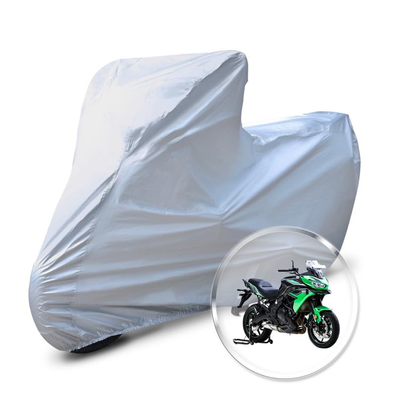 Image of Neodrift 'CrystalMax' Bike Cover for Kawasaki Versys 650 (Dustproof, Windproof, All-Weather Motorcycle Protection, Water & UV Resistant).