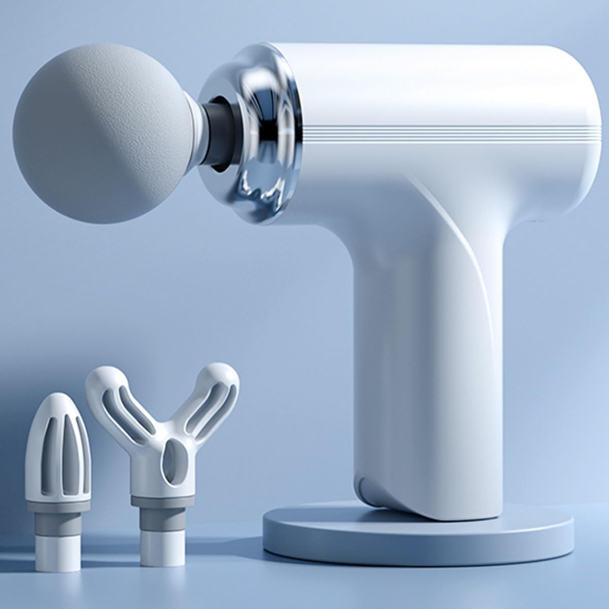 Body Back Massage Gun Deep Tissue, Powerful Percussion Muscle Massager with 6 Speeds Adjustable, Type-C & Mini Massage Gun for Body Massage, Pain Relief, Fitness Recovery