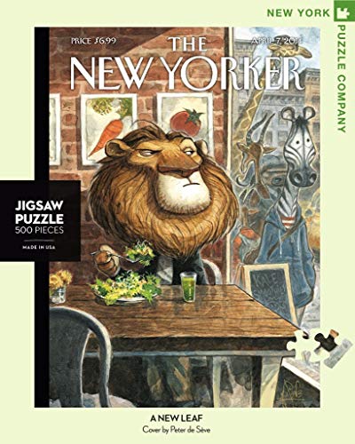 New York Puzzle Company - New Yorker A New Leaf - 500 Piece