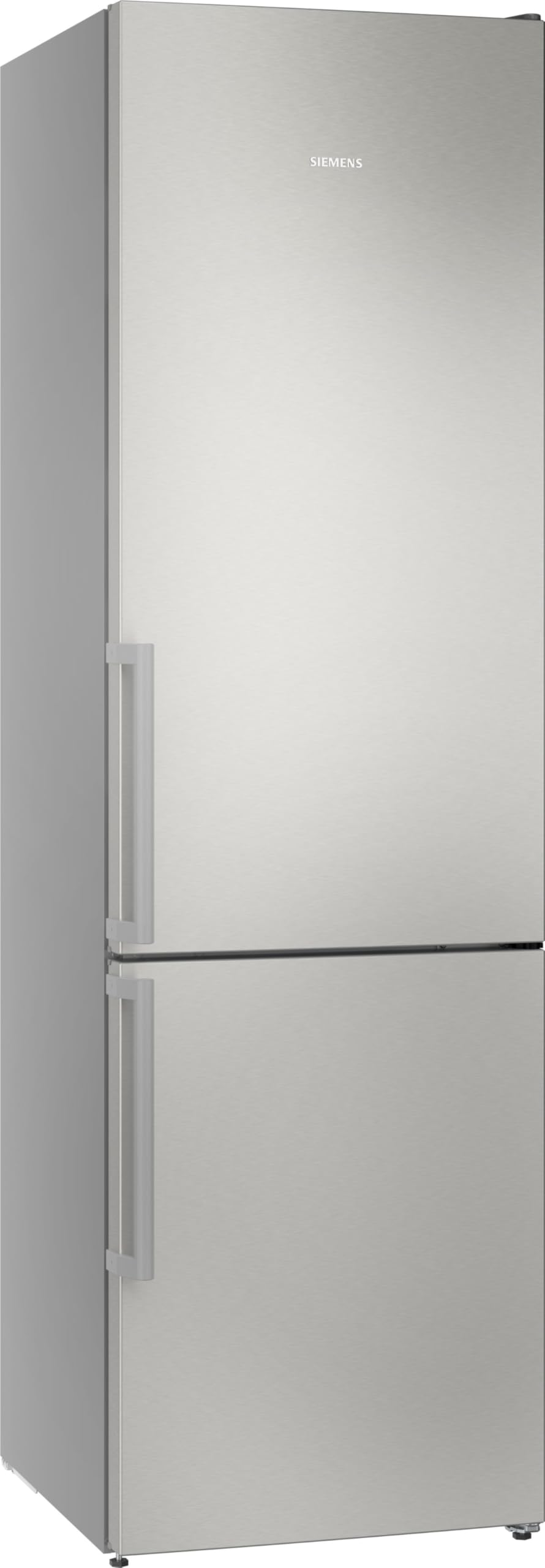 Siemens iQ300 Freistehende Kühl-Gefrier-Kombination 203 x 60 cm, KG39NVICV, 260 L Kühlen & 103 L Gefrieren, Total noFrost, Nahtlose Platzierung, hyperFresh 0°C Schublade, LED-Beleuchtung, Edelstahl