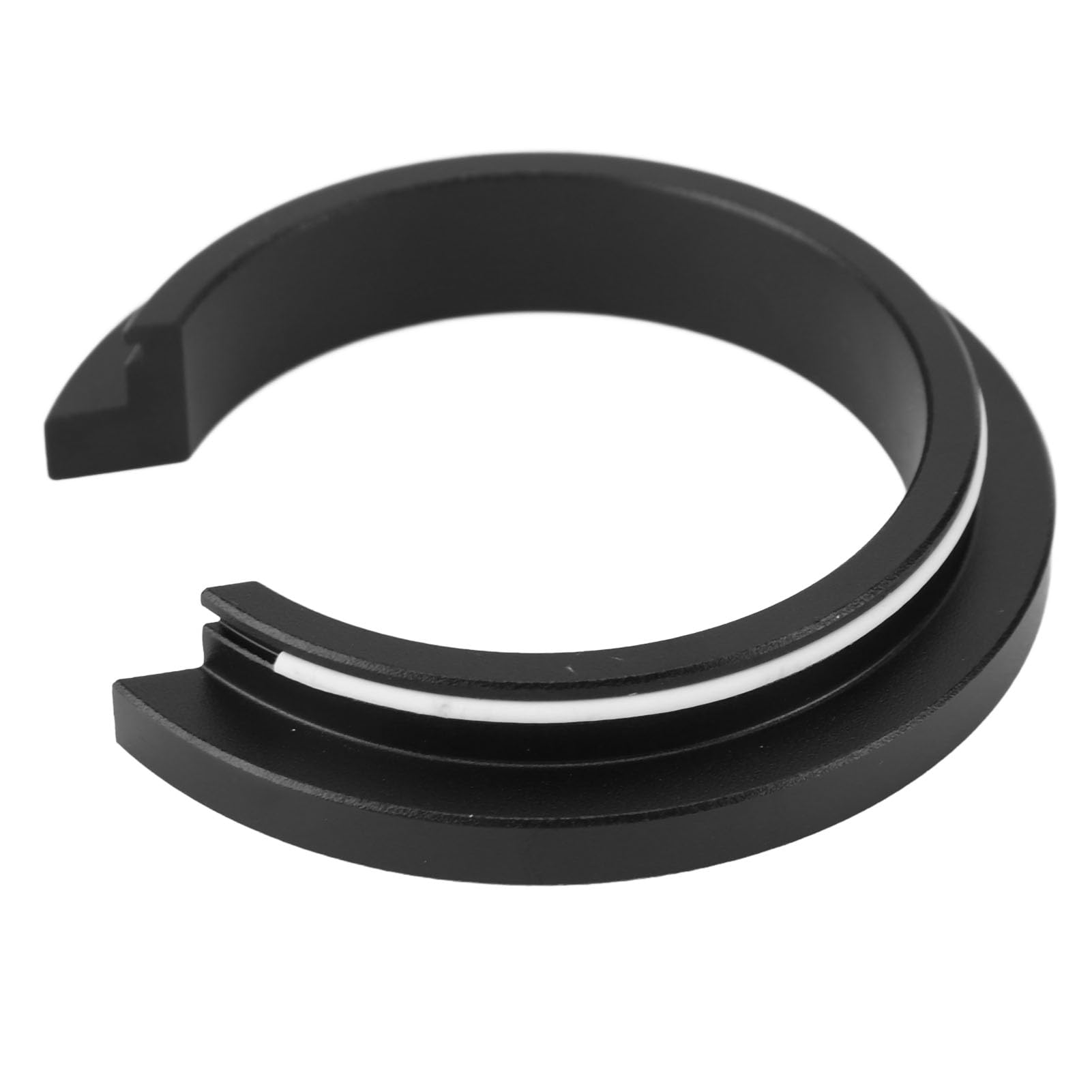 Siebträger-Halter, Tamper-Ständer, höhenverstellbar, Tamping-Station-Basis für 51 mm, 53 mm, 58 mm Siebträger, Kaffeezubehör aus Aluminiumlegierung (Schwarz)