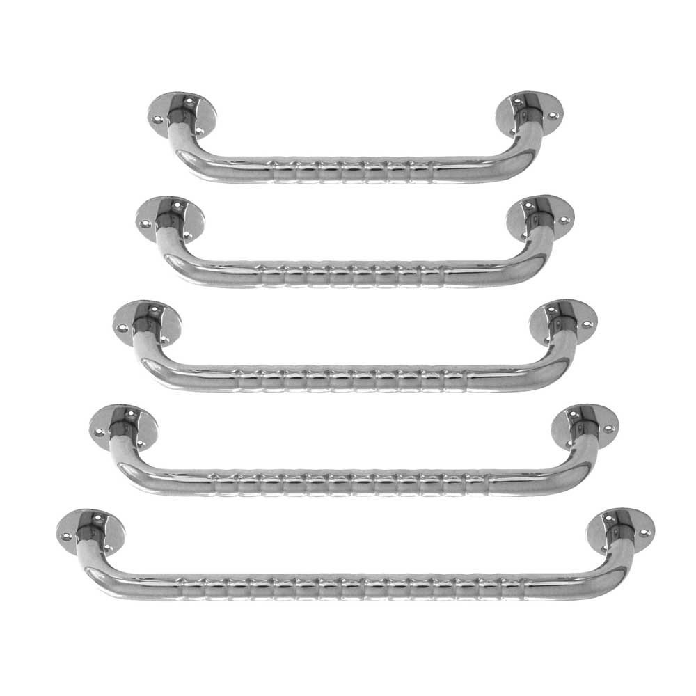 Behrend - Asidero de acero inoxidable para ducha (100 cm)