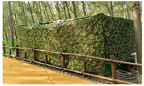 Filet de camouflage militaire 6x6m idéal pour ombrager votre pergola et jardin