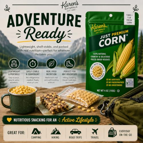 Karen's Naturals Freeze Dried Corn, 4 oz - image 7