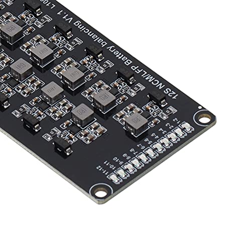Tablero ecualizador activo para baterías LFP de 12 celdas con transferencia inductiva de energía, corriente de balanceo de 1,2 A y MOS de ultra baja resistencia interna para igualación de voltaje miniatura 2