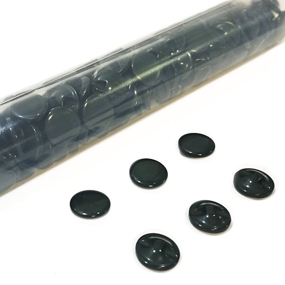 Hemispherical Resin Nazarene Buttons, 144 Pieces/Tube, Available in 13 Colors and 4 Sizes for Crafts Sewing - Image 4
