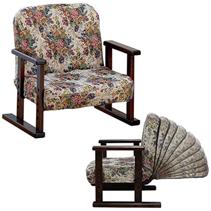和柄座椅子 Amazon｜リクライニング お座敷座椅子 14段階リクライニング 座
