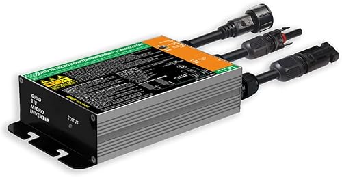 600W Inverter réseau DC18V-50V à AC220V Grille solaire crava Y&H