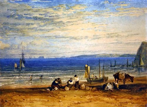 Art mural classique Baie de Babbacombe Turner impression sur toile moderne premium 60x90