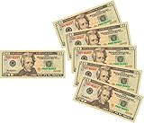 AvailableGame 20 Dollars Play Money for Games, Monopoly Realistic Prop Money Copy Real Fake Money...