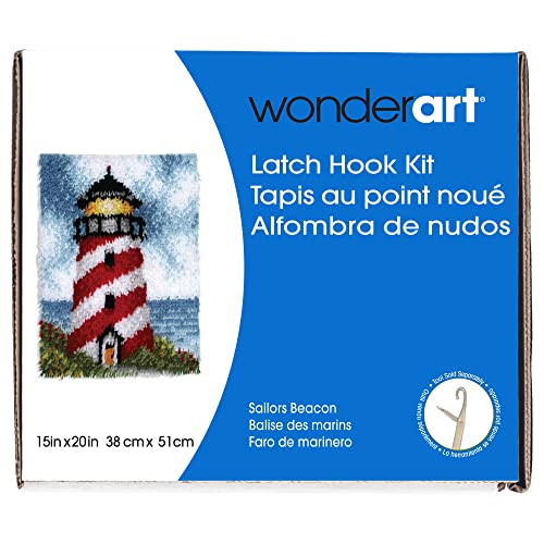 Image of Wonderart Latch Hook Yarn, Sailors Beacon
