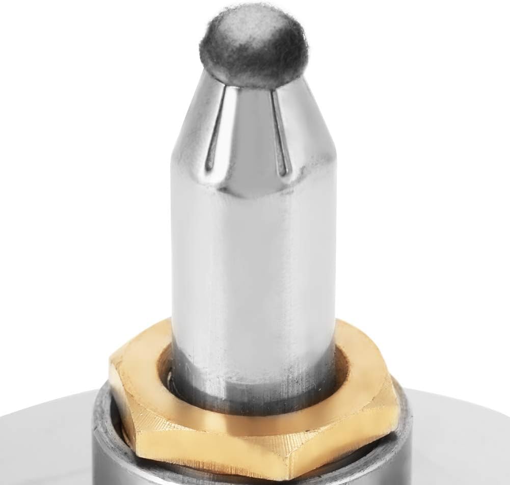 Lámpara con Alcohol en Acero Inoxidable, 200 ml Mechero Bunsen de Alcohol de Quemar de Laboratorio, Pequeño Clásico Quemador de Lámpara de Alcohol con Mecha para Laboratorio Bioquímica (sin alcohol)