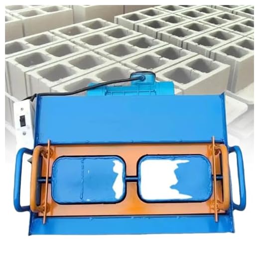 Cement Block Forming Machine, Brick Making, Multiple Molds Optional, 23kn Pressure, 45s Fast, 30 Bricks/H, Suitable for Home Use, Farm Manufacturing(H2)