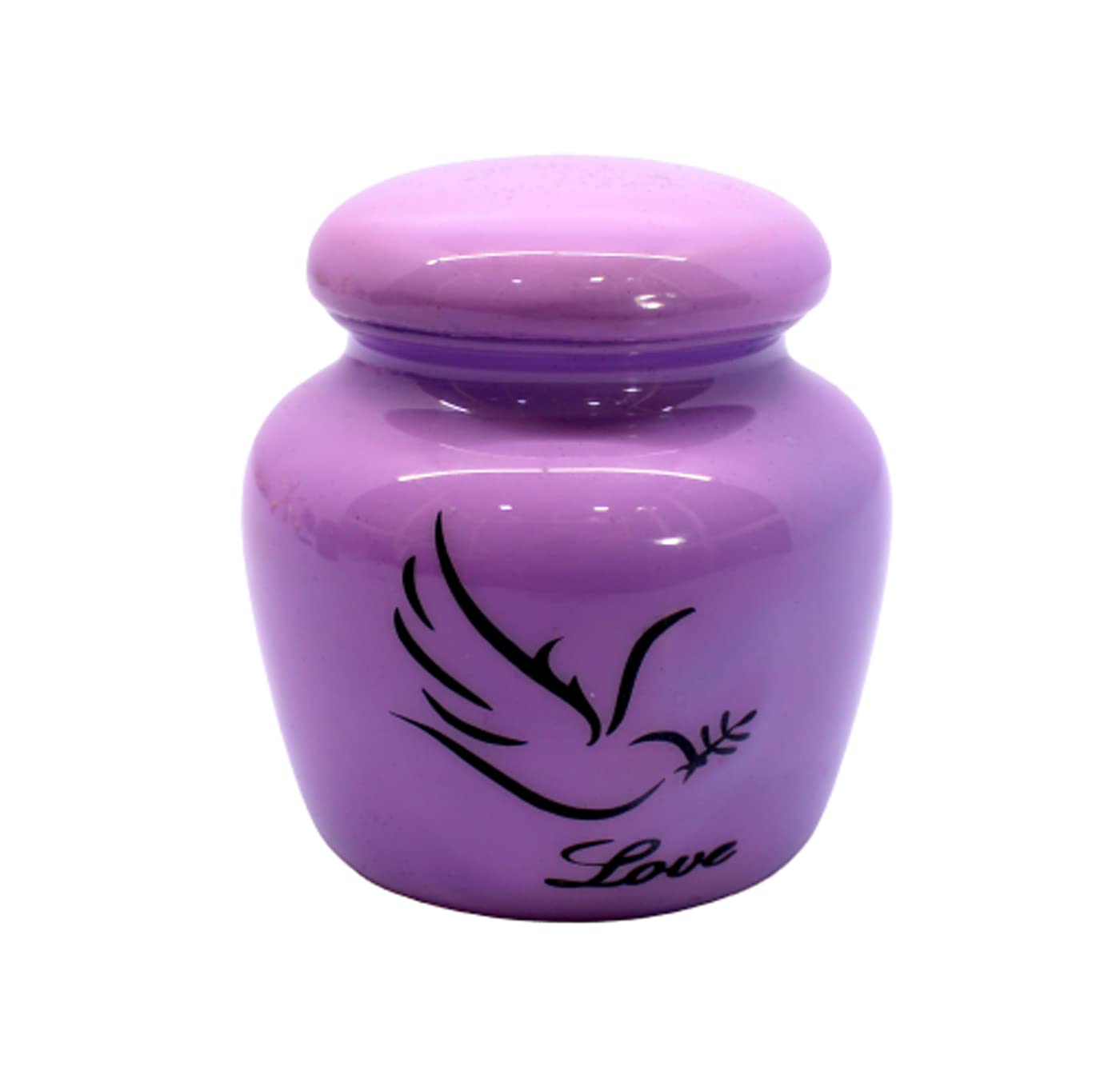 ESplanade Mini Urna Memoriale Per Cremazione - Set Di 4 Piccoli Contenitori In Metallo Con Coperchio A Vite, Colore Blu Con Intaglio Argento, Capacità 50ml - 6