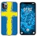 Produktbild PhoneNatic Case kompatibel mit Apple iPhone 11 Pro Silikon-Hülle WM Schweden M12