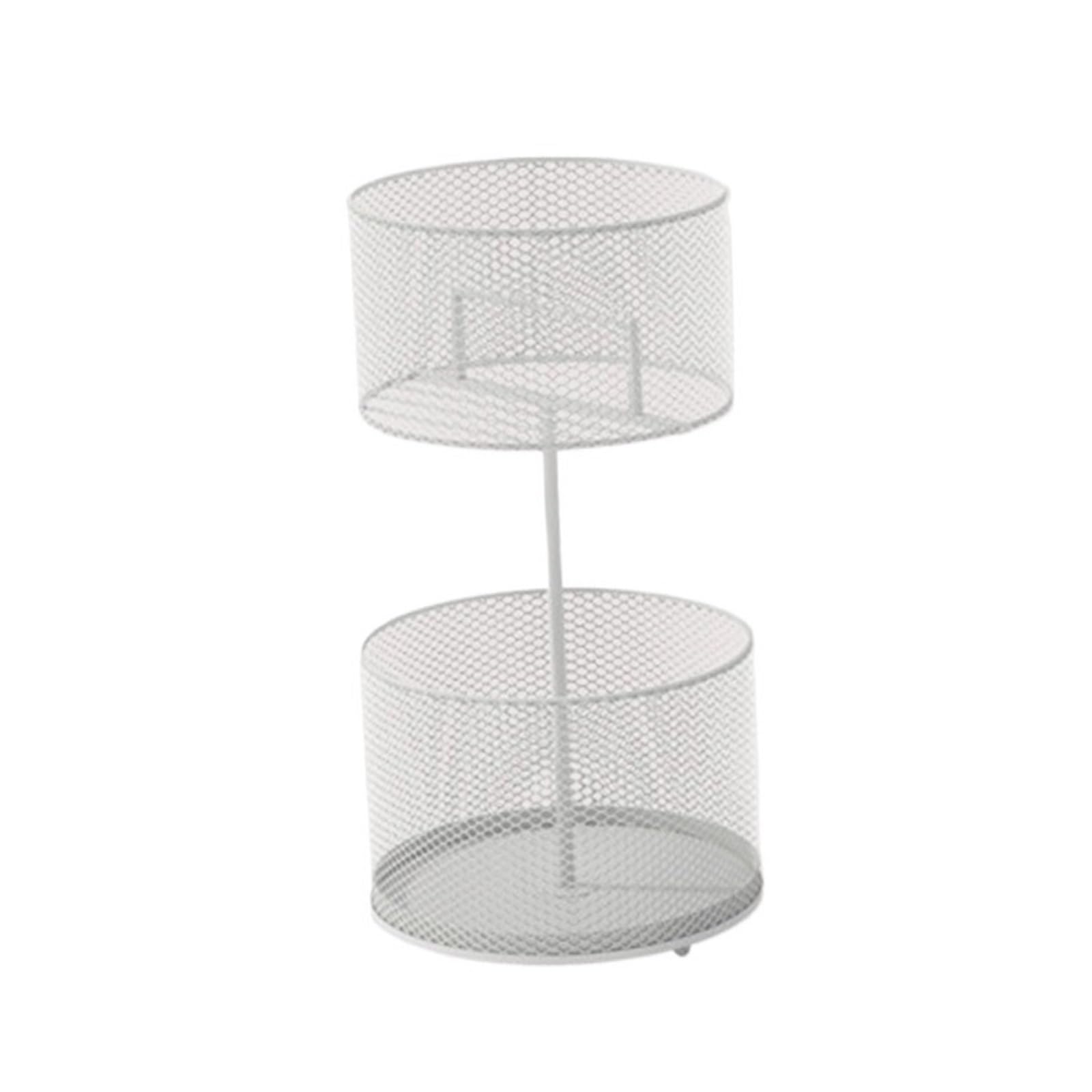 SDA287MZ Commercial-Grade High-Capacity Metal Umbrella Stand: Minimalist Design, Short Umbrellas Umbrella Stand Rack(White,Small)