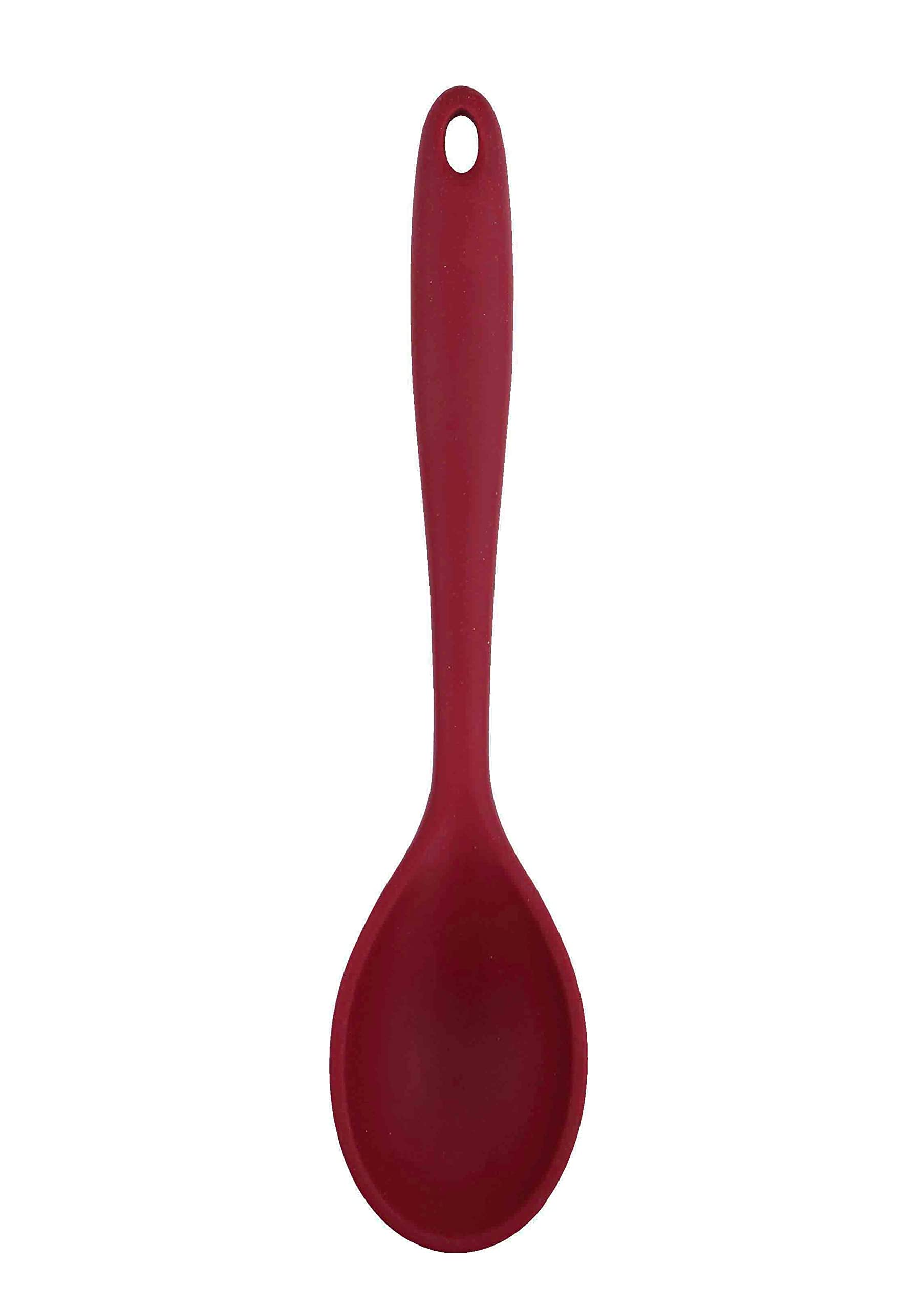 BERGNER BAKE A WISH SILICONE SPATULA SPOON 27.5CM, RED COLOR