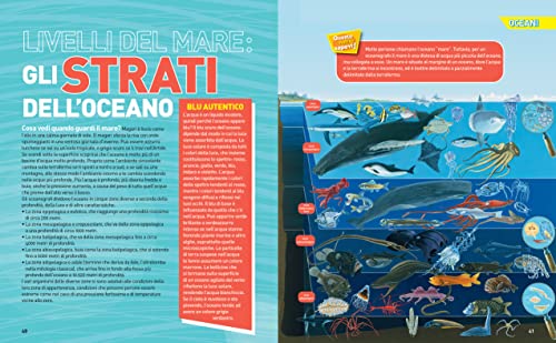 Enciclopedia Oceani - La Grande Enciclopedia Degli Oceani | Edizione A Colori | Guida Completa Alla Vita Marina, Atlante Illustrato - 10