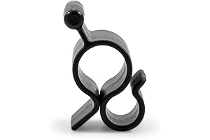 Camco Black Standard Awning Clip for Rope Light