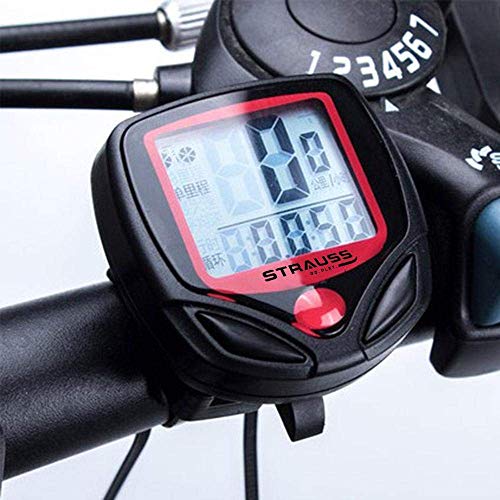 Image of Digital LCD Waterproof Bicycle Computer Odometer Speedometer (Multicolour)