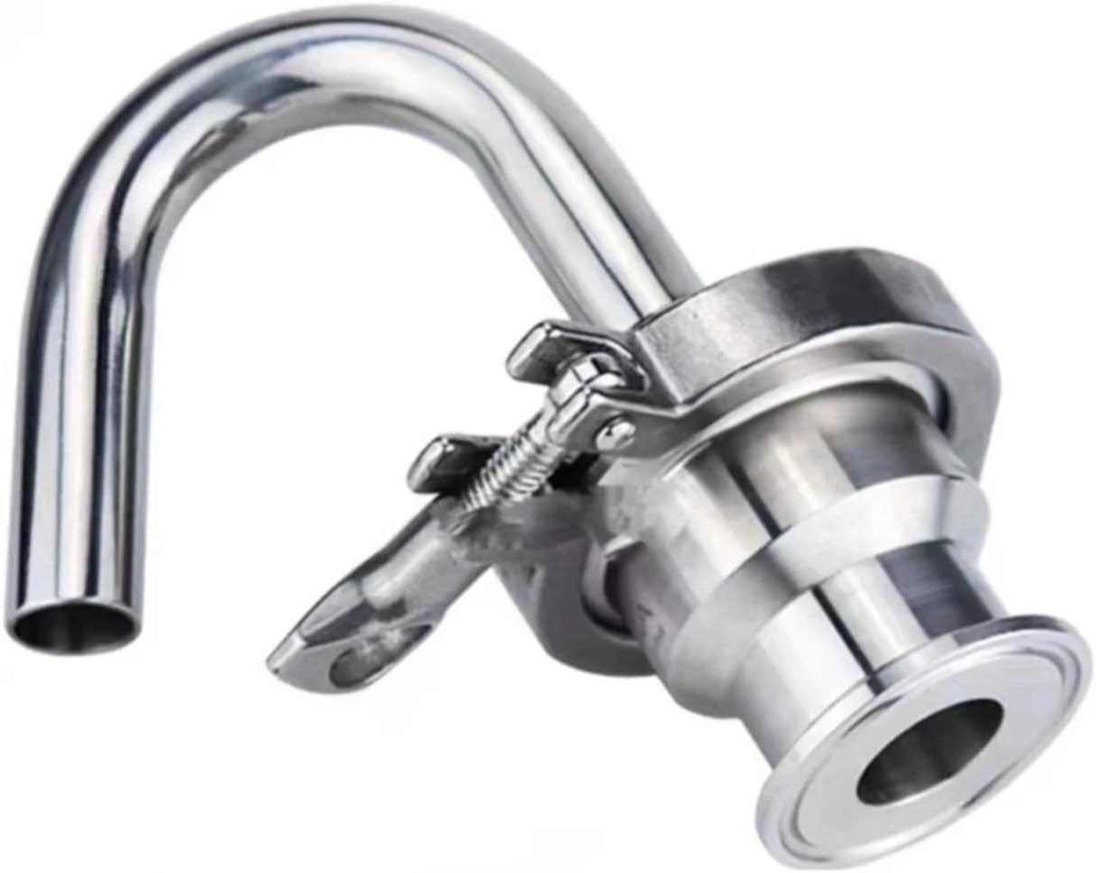 2" Clamp 64mm Exhaust Valve Floating Ball Tri-Clamp Stainless Steel 316