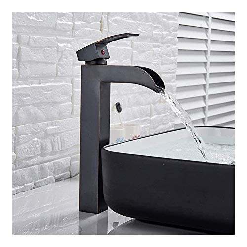 浴室用蛇口 キッチンタップ 蛇口 洗面器継手 デッキマウント 浴室蛇口 シングルレバー シンクミキサー 温水および冷水クレーン蛇口 洗面器ミキサー(サイズ:B) (A)