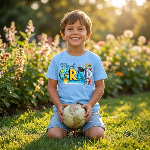 Image of Preschool Graduation Shirt for Kids Pre-K Grad Gifts for Girls Boys T-Shirt Top