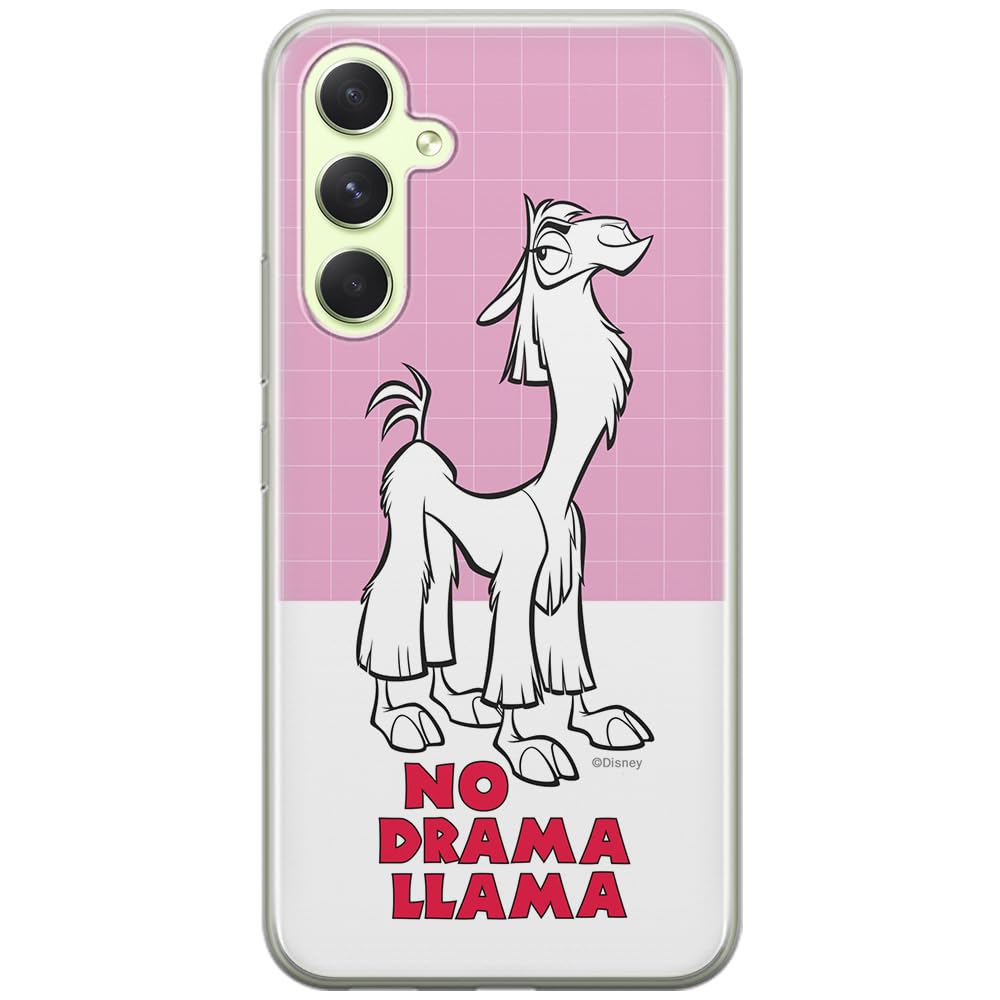 ERT GROUP mobile phone case for Samsung A54 5G original and officially Licensed Disney pattern The Emperor's New Groove 001 optimally adapted to the shape of the mobile phone, case made of TPU