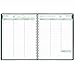 Brownline 2014 Ecologix Weekly Planner, Twin-Wire, Green, 11x8.5-Inch (CB425W.GRN)