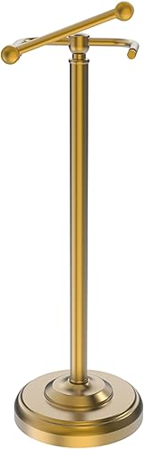 Miniatura 11 de Soporte de papel higiénico, soporte de papel higiénico de níquel cepillado, diseño pivotante y base ponderada estable de acero inoxidable SUS304