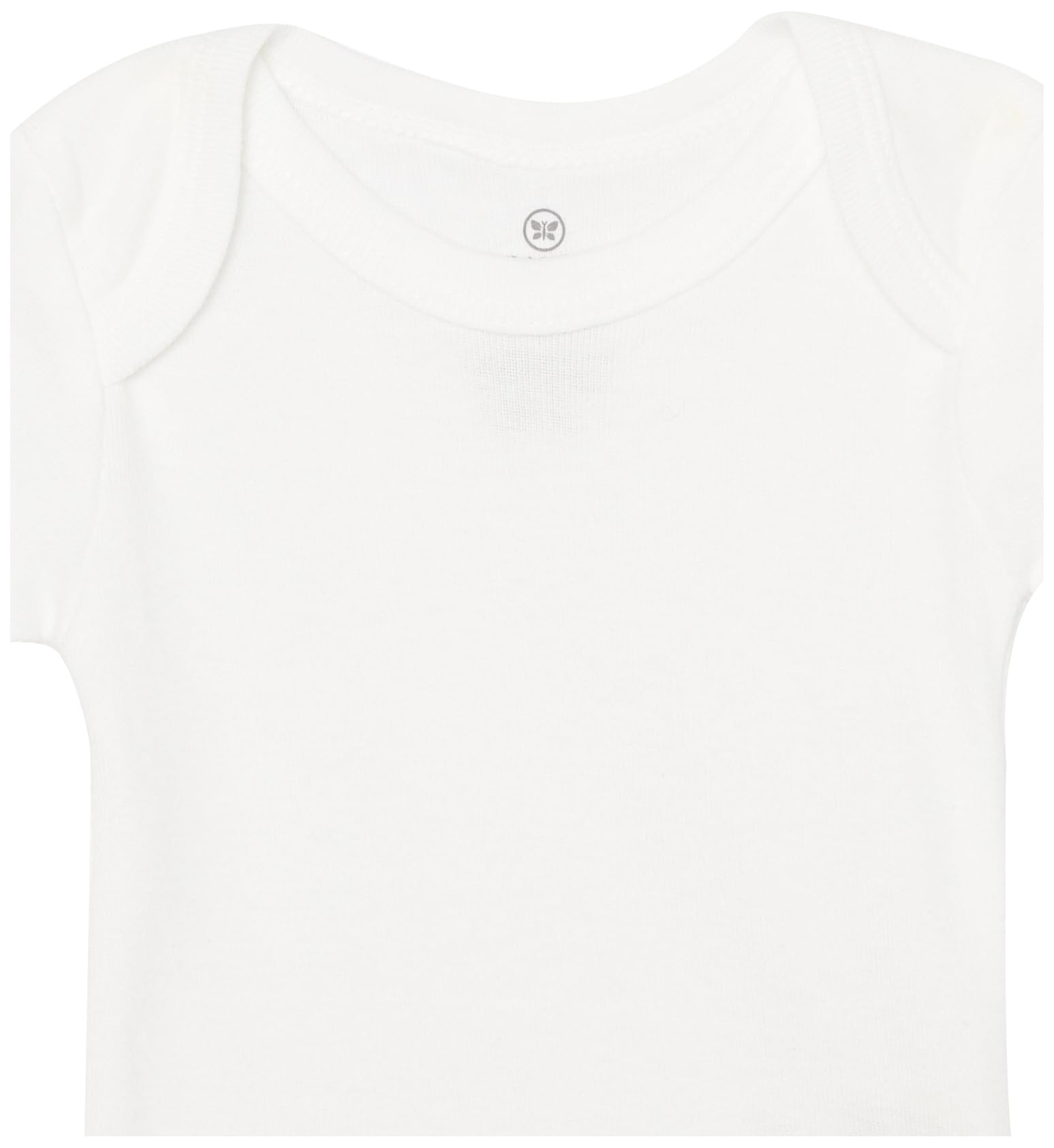 HonestBaby Pack de 5 bodis de manga corta de una pieza 100% algodón orgánico para bebés y niños unisex