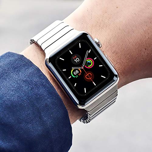 G-Color Protector Pantalla para Apple Watch 44mm Series 6 5 4 SE [2 Piezas] Cristal Templado para iWatch 44mm Serie 6/5/4/SE Hermès, Nike+ Edition