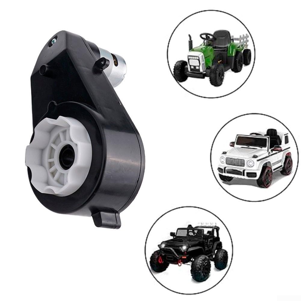2 pièces de boîte de vitesses de moteur de rechange pour voitures électriques pour enfants, 12 V RS550 avec vitesse augmentée à 40 000 tr/min