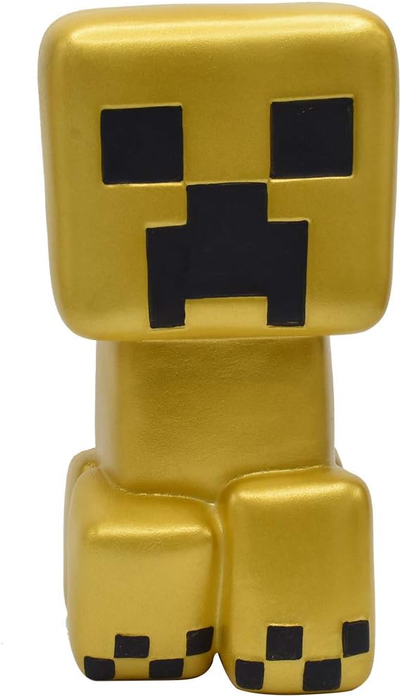 Minecraft Gold Creeper Mega SquishMe – Perfect for Party Favors, Classroom Prizes, Stress Relief Toys, Fidget and Treasure Boxes – Minecraft Figures, Squishy Animals & Small Toys Minecraft Gold Creeper Mega SquishMe – Perfect for Party Favors, Classroom Prizes, Stress Relief Toys, Fidget and Treasure Boxes – Minecraft Figures, Squishy Animals & Small Toys