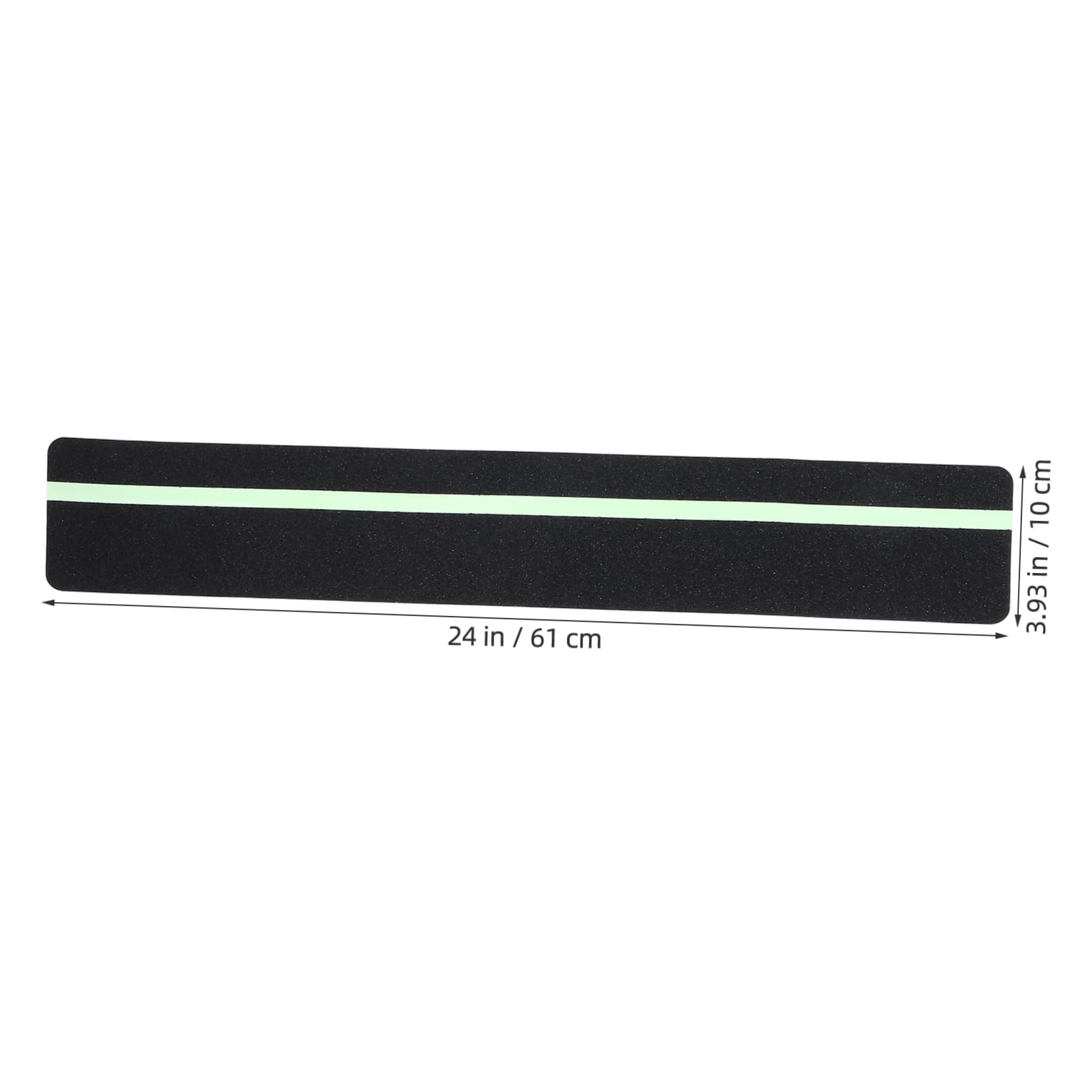 Alipis 12 Piezas Alfombrillas Antideslizantes Escaleras con Reflectantes Uso Exterior Interior Resistente al Agua y Seguridad Escaleras