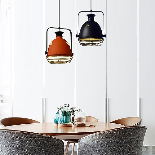 Lustre réglable en fer d'ingénierie style industriel rétro rustique