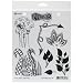 Ranger Dyan Reaveley's Dylusions Cling Stamp Collections, 8.5 by 7-Inch, Doodle Parts