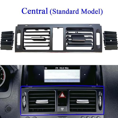 Aérateurs Climatisation W204 avec Grille Orientable Haute Résistance