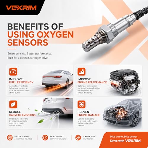 Sensor de oxígeno set 4 piezas para Nissan e Infiniti miniatura 5