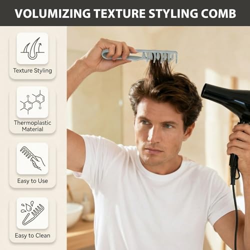 Set de 4 Peines Voluminizadores de Textura miniatura 4