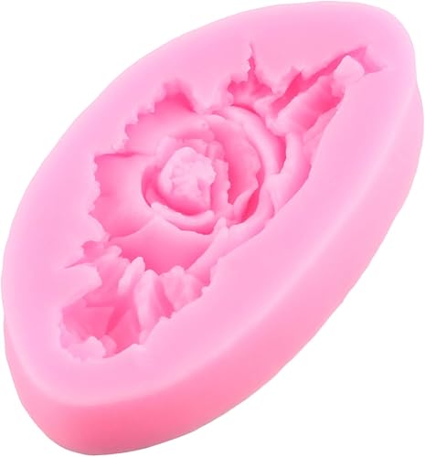 Miniatura 3 de Corona de rosas Ramo de flores Hojas Fondant Moldes de silicona para decoración de pasteles Decoración de cupcakes Pasta de goma de caramelo Pasta