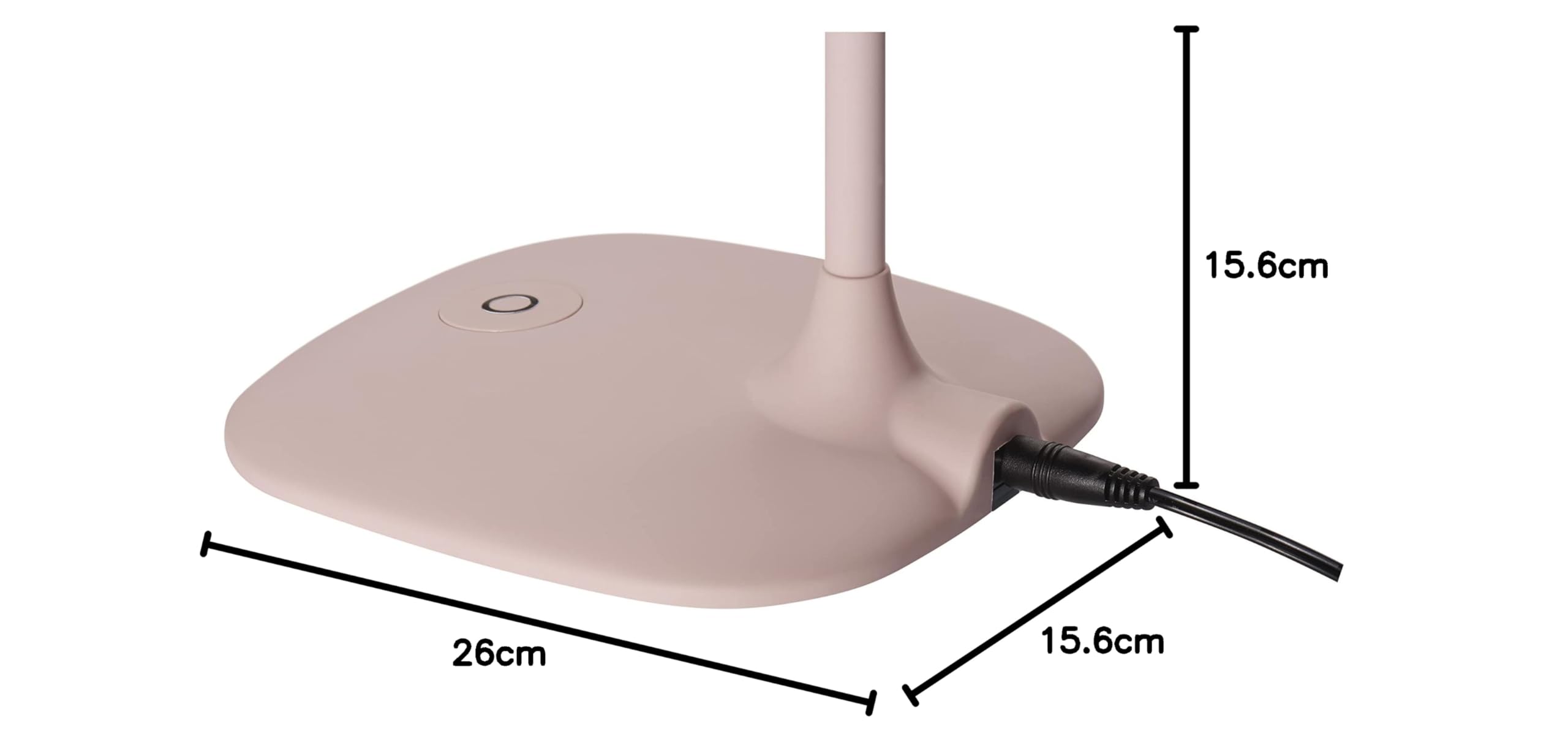 EMOS Lampada da tavolo a LED dimmerabile STELLA 6,5 W, luminosità max. 400 lm, colore luce 4000 K, braccio flessibile, cavo di alimentazione da 1,7 m con adattatore europeo, CRI>80, durata della luce