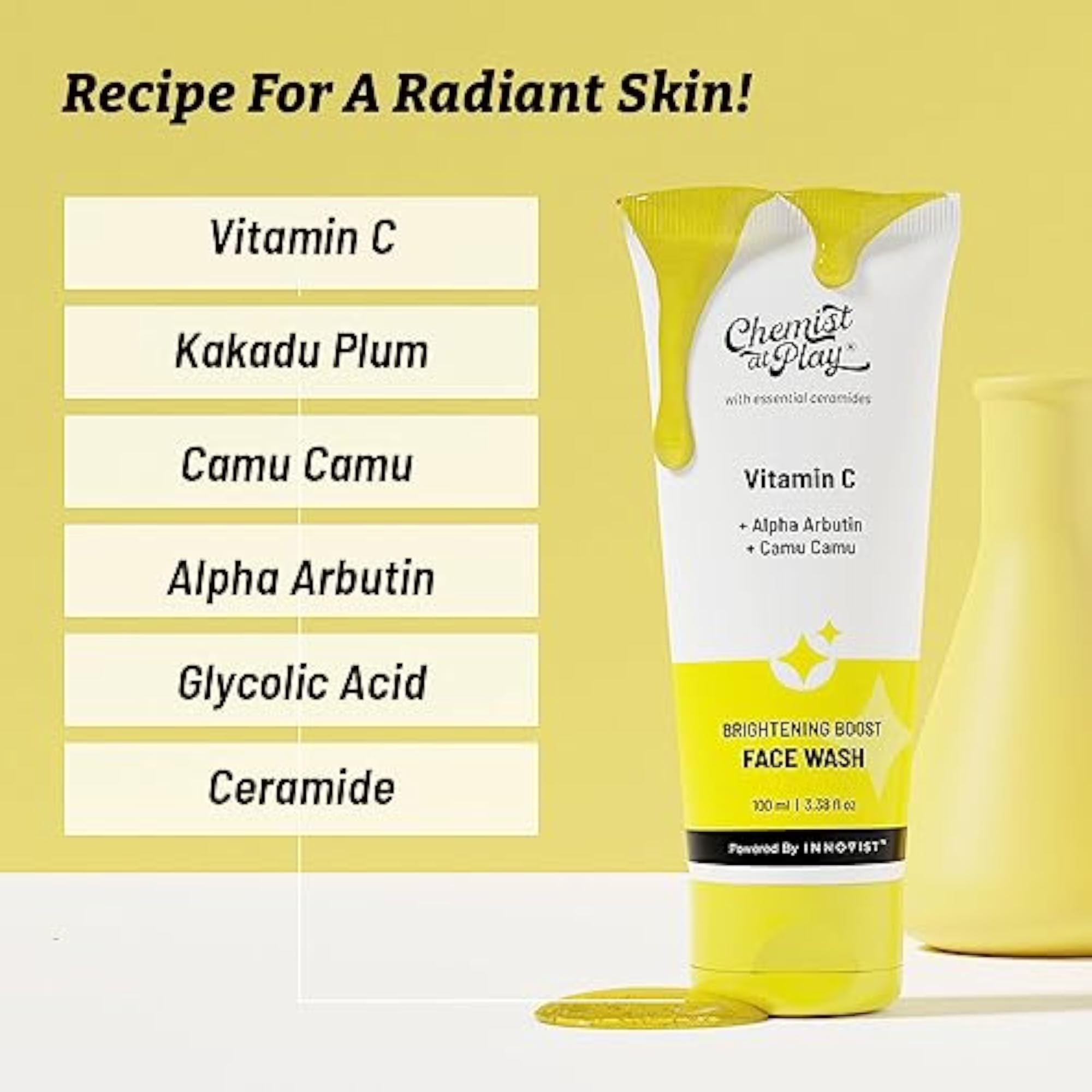 Brightening Vitamin C Body Wash, Glowing Skin