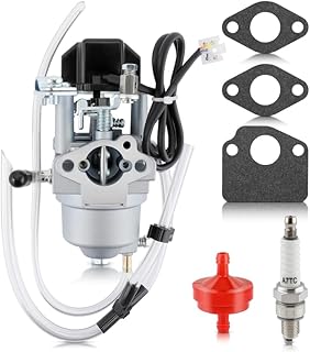 62523 Carburetor Compatible with Harbor Freight Predator 2000 Watts Inverter Generator, Containing Fuel Filter, Spark Plug, Gasket, and Cover Accessories