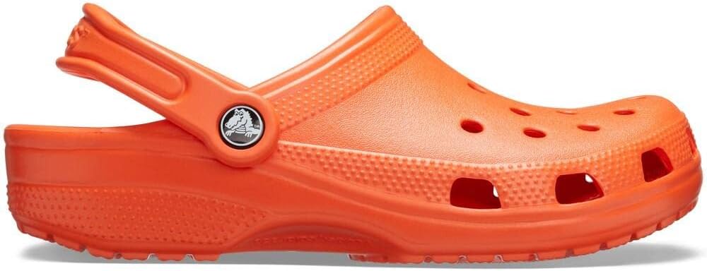 Crocs Unisex's Classic Clogs 3 UK Men/ 4 UK Women Tangerine