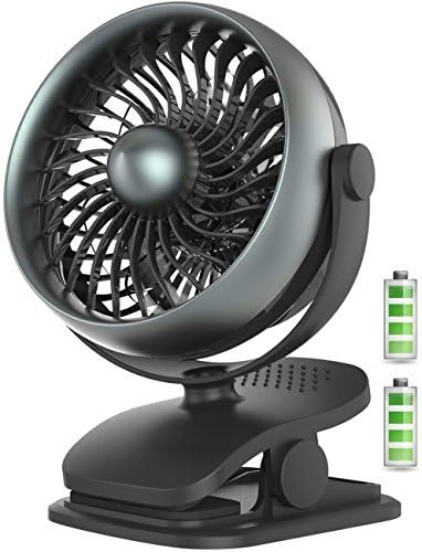 Gazeled Clip-on Stroller Fan, Mosquito-Repellent, Essential-Oil-Diffused and Rechargeable Battery -Operated Accessory for Urbini, Uppababy, Graco, Britax.
