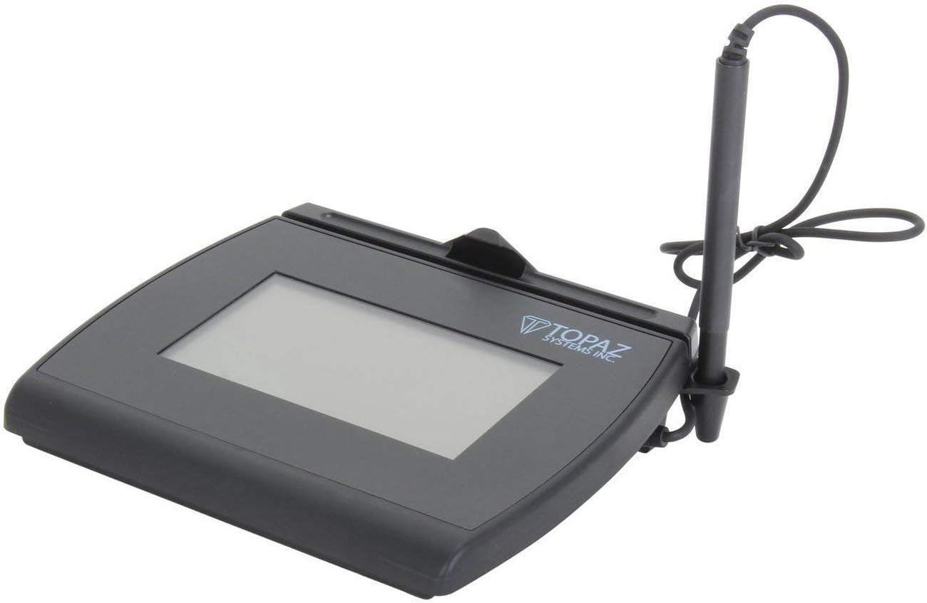 Topaz T-LBK755-BHSB-R SignatureGem LCD 4x3 Signature Capture Pad (Renewed)