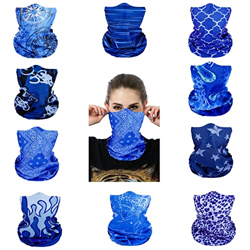 Image of Neck Gaiter Masks Tube Scarf,Seamless Bandanas Buffs Gators,Ourdoor Face Mask Face Covering Multi Headwear