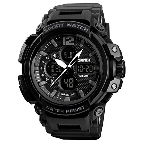 Preisvergleich Produktbild Armbanduhren Outdoor-Sportarten Wasserdicht Student Leuchtende Timing Personalisierte Freizeit Kreatives Geschenk Uhr Black F